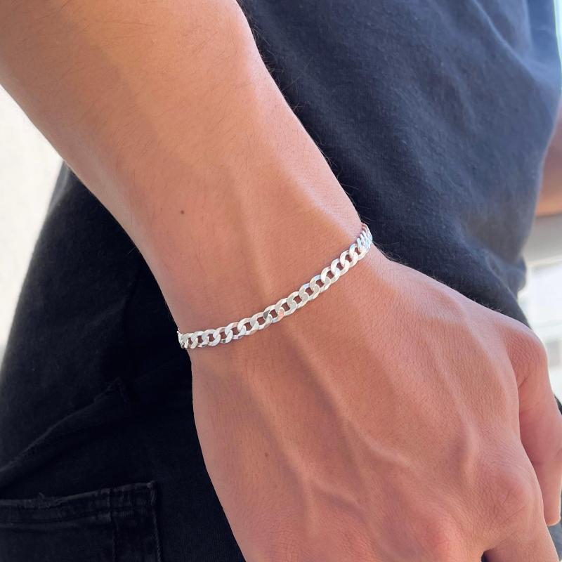 Pulseira Voyager Prata 5mm