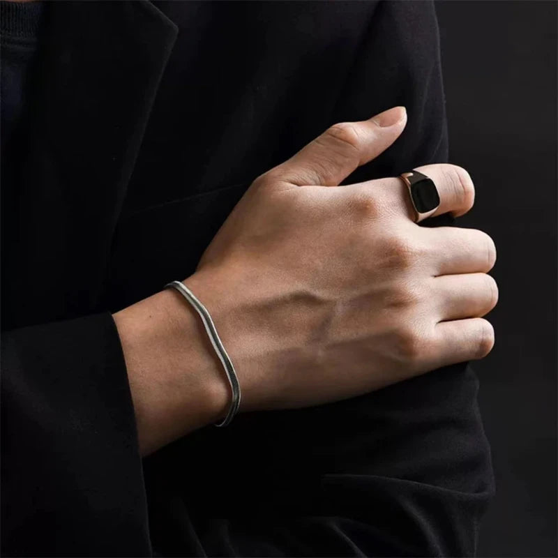 Pulseira Python Prata