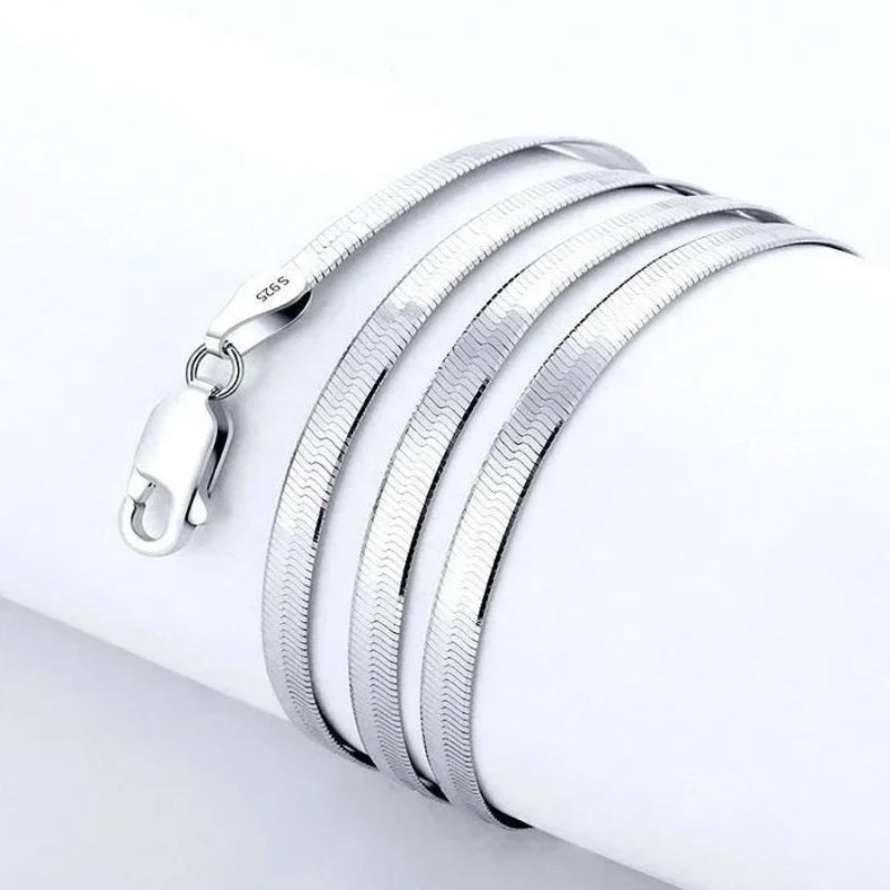 Corrente Plated Grossa Prata