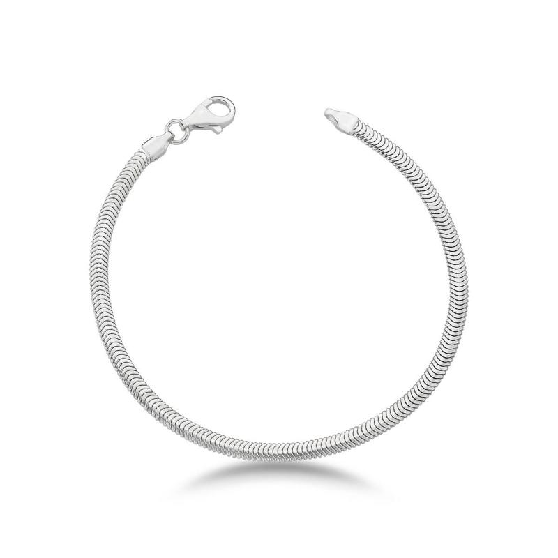 Pulseira Python Prata