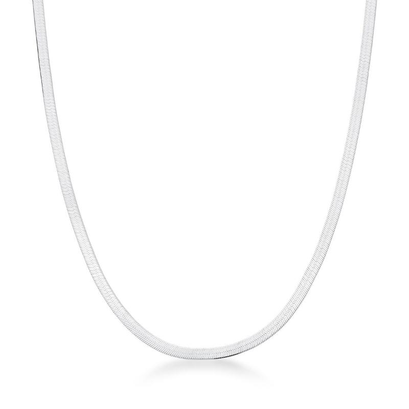 Corrente Plated Grossa Prata