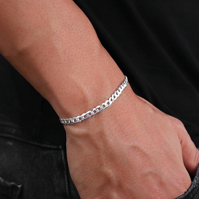 Pulseira Voyager Prata 5mm
